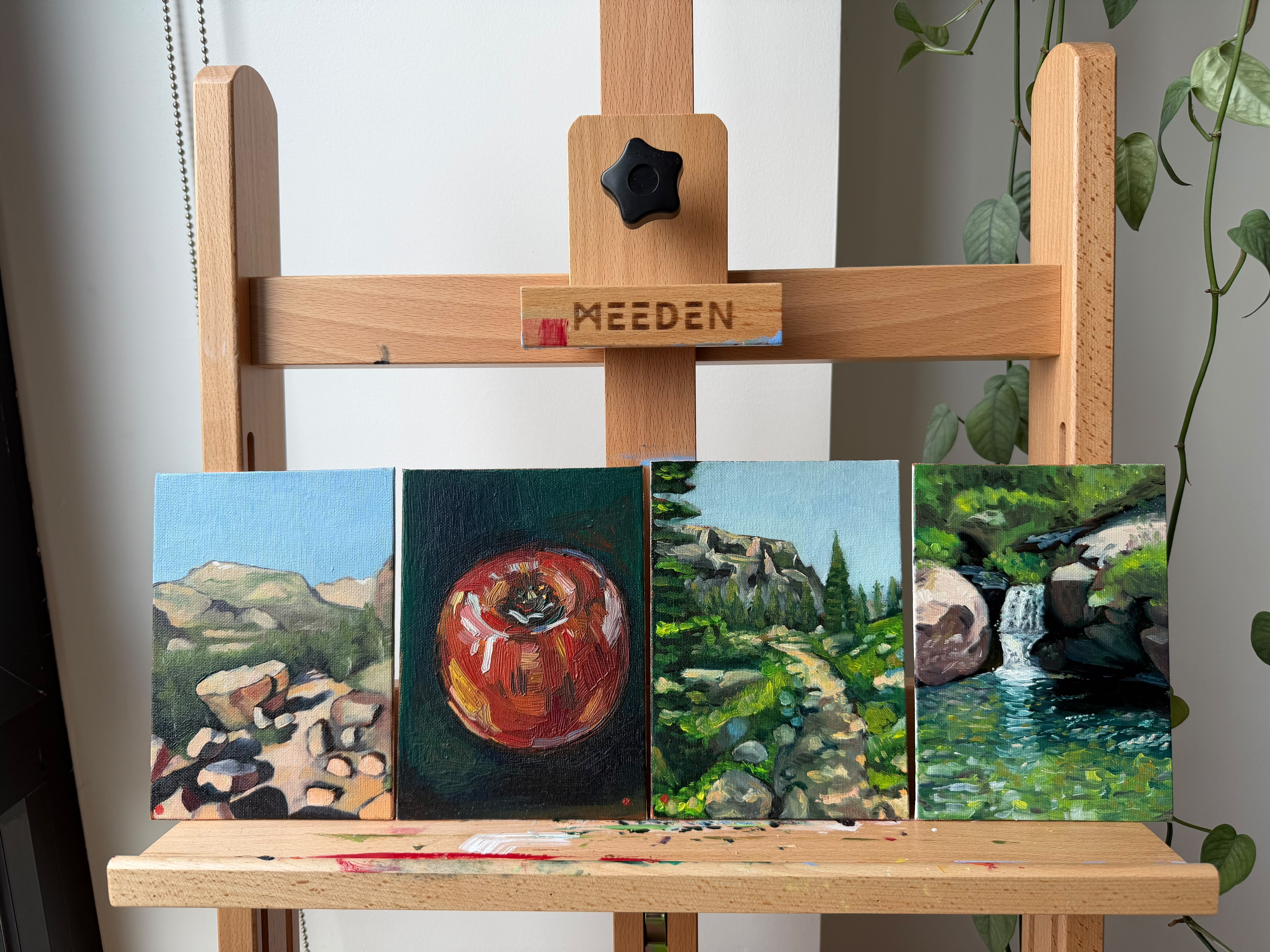 Oil painting artwork